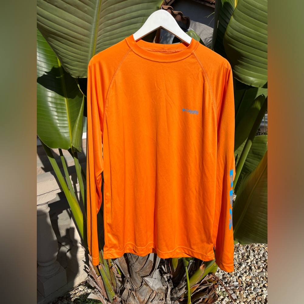 Columbia PFG Omni Shade Shirt Sun Protection Performance Fishing Gear Unisex